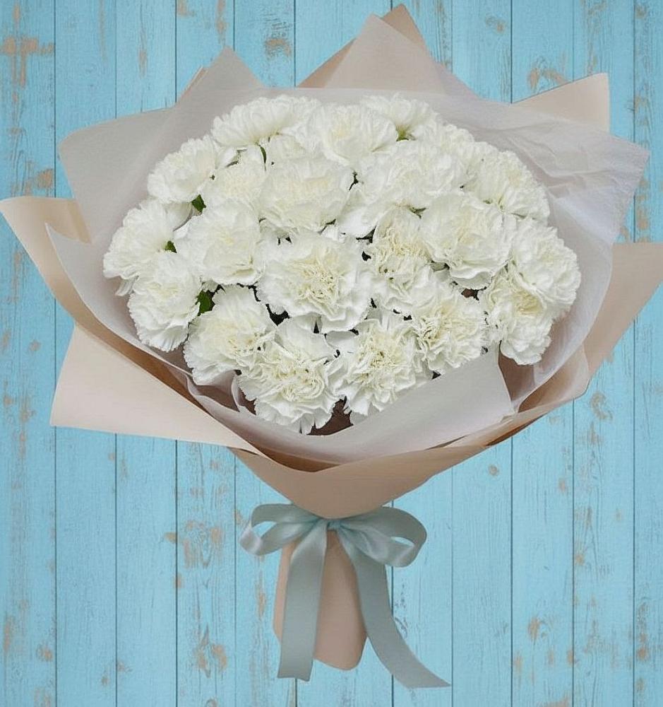 Букет цветов из: Гвоздики в Гагарине