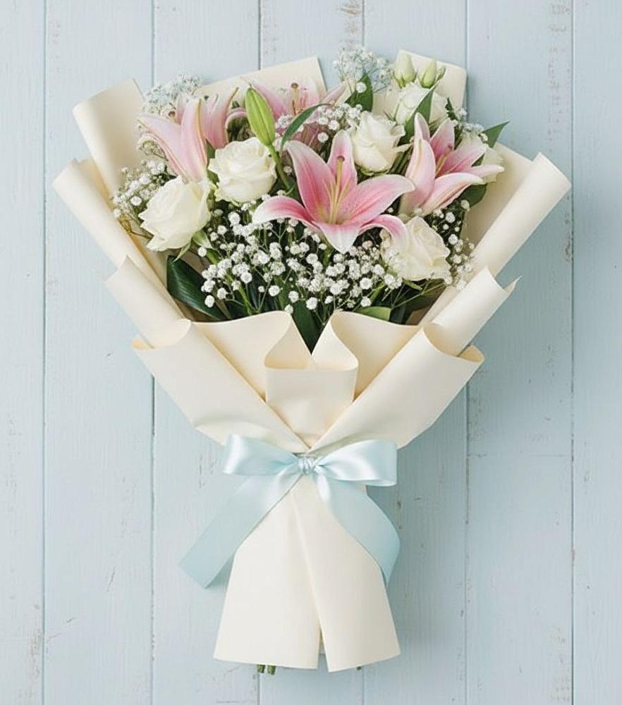 Букет цветов из: Лилии в Гагарине