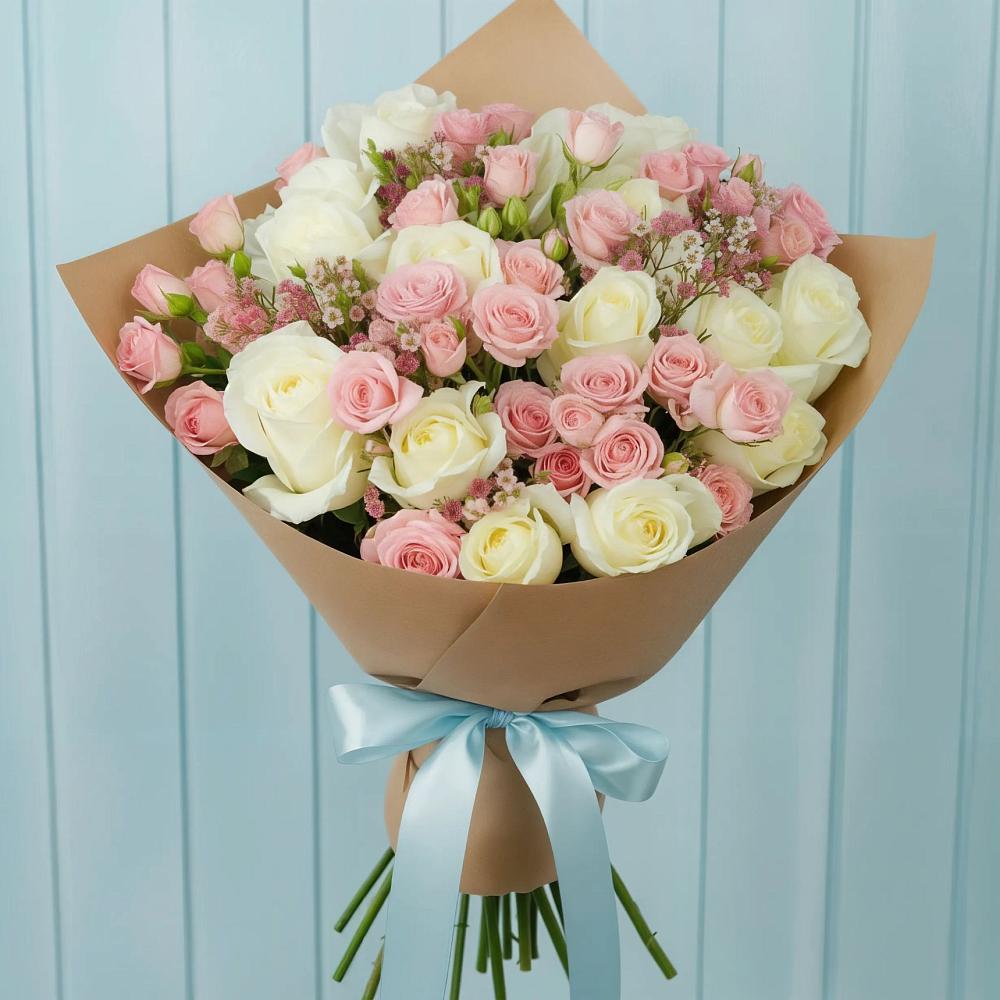 Букет цветов из: Розы в Гагарине