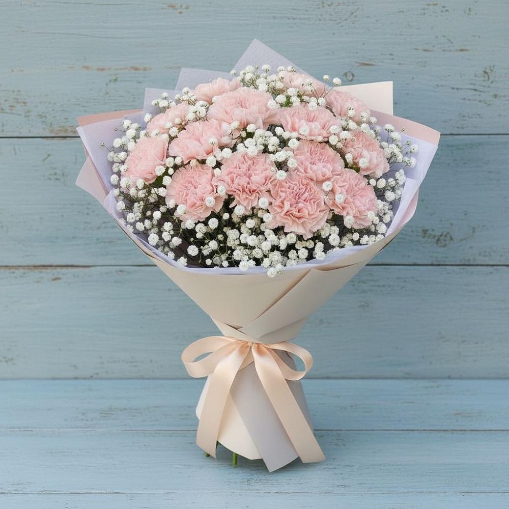 Букет цветов из: Гвоздики в Гагарине