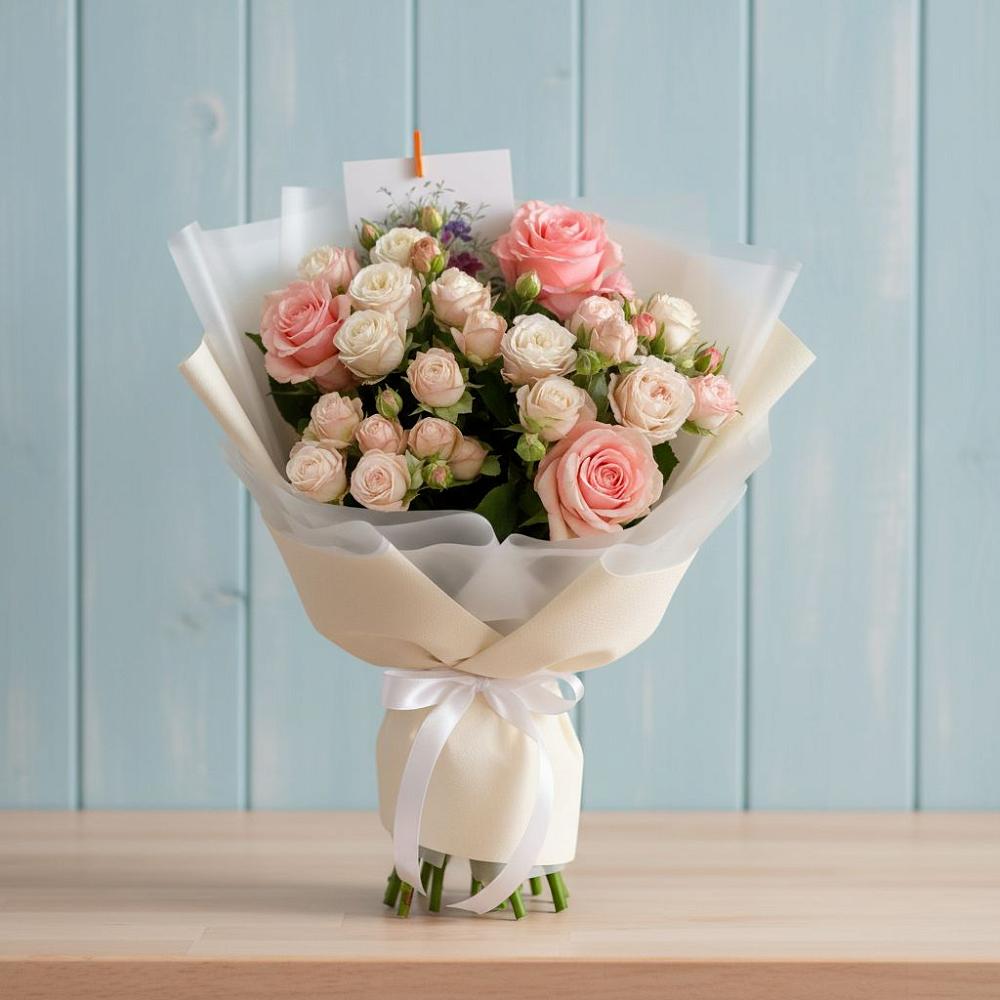 Букет цветов из: Розы в Гагарине