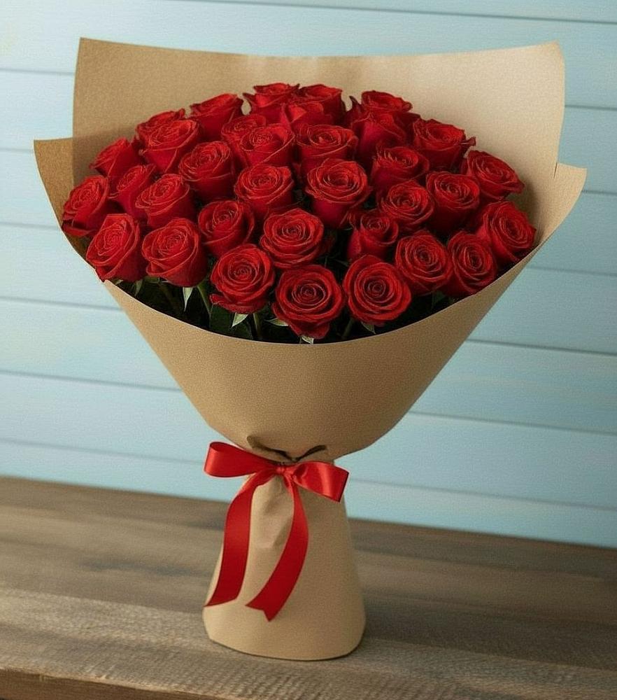 Букет Красные розы Милано в Гагарине