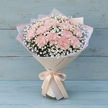 Букет цветов из:  Гвоздики в Гагарине