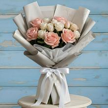 Букет цветов из:  Розы #REPLACE_PRED# Гагарине