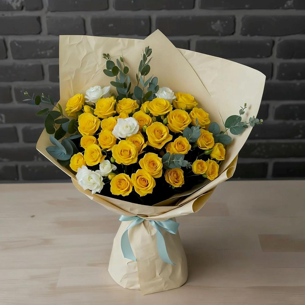 Букет цветов из: Розы в Гагарине