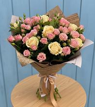 Букет цветов из:  Розы в Гагарине