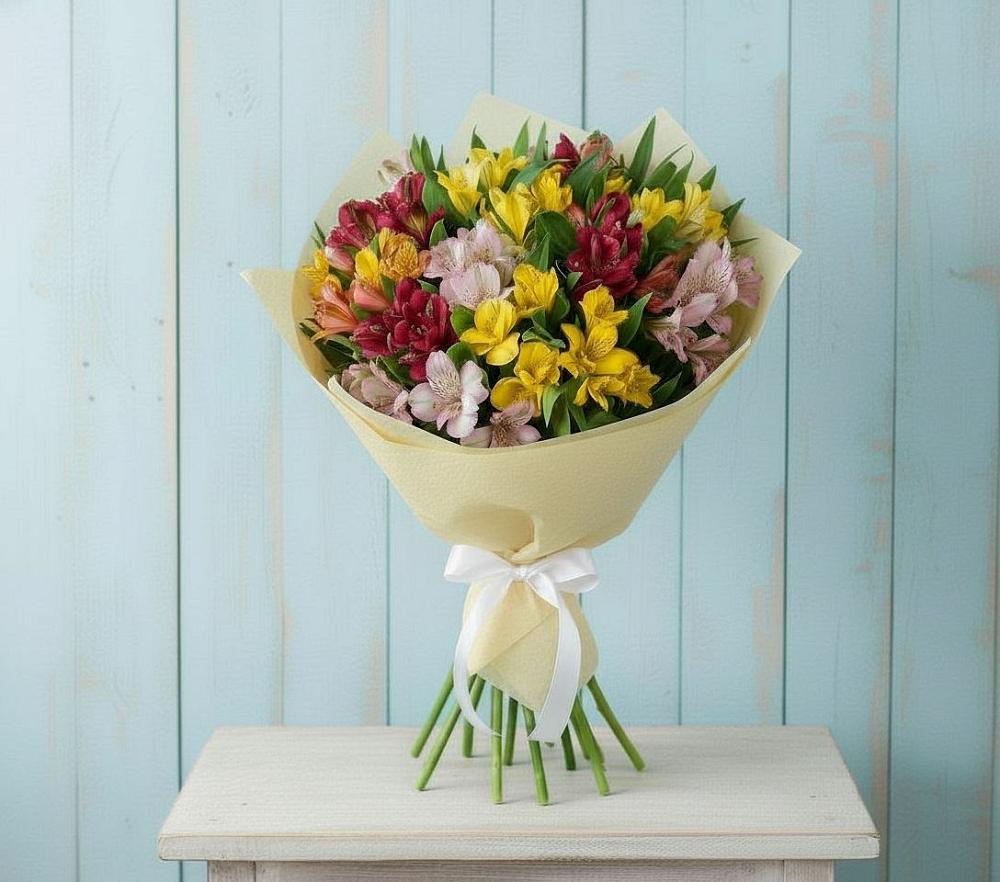 Букет цветов из: Альстромерии в Гагарине