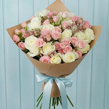 Букет цветов из:  Розы в Гагарине
