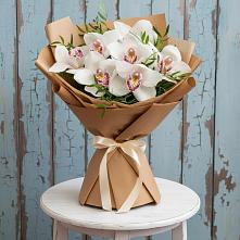 Букет цветов из:  Орхидеи и Розы #REPLACE_PRED# Гагарине